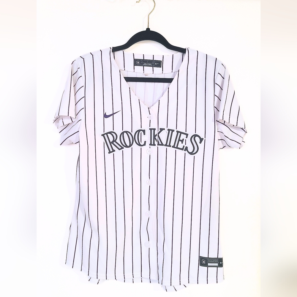 Nike Rockies Striped Jersey